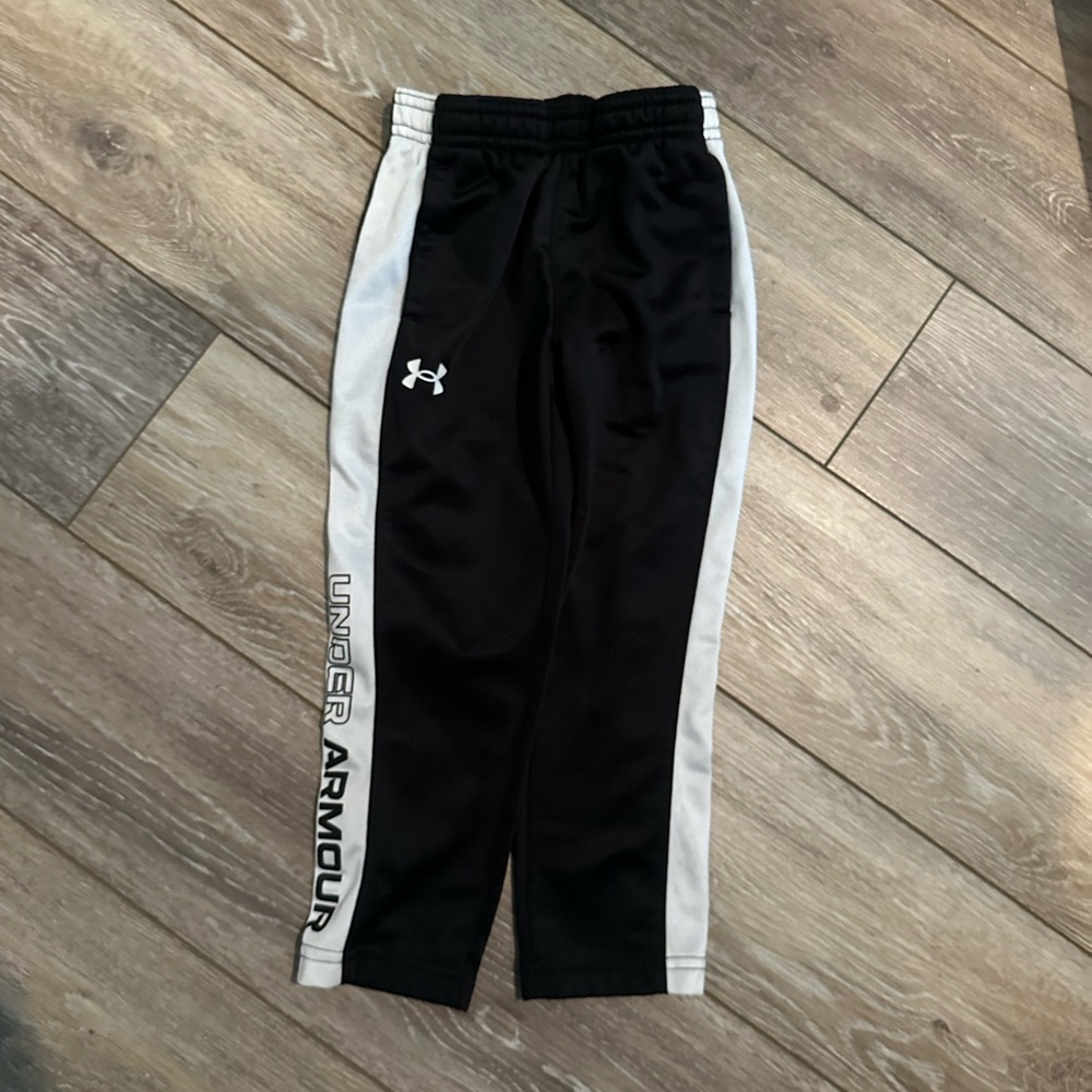 Under Armour Black and White Sweatpants